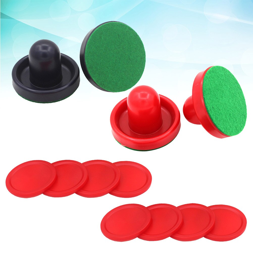 16 stück airhockey-schieber, kunststoff-schiebergriffe, ersatz-schieber für airhockey