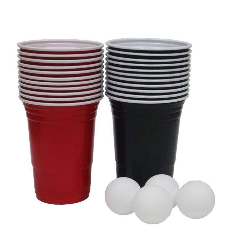 50 Pcs BeerPong Party Becher Bier Pong Tassen Camping Weihnachten Partei Liefert Requisiten