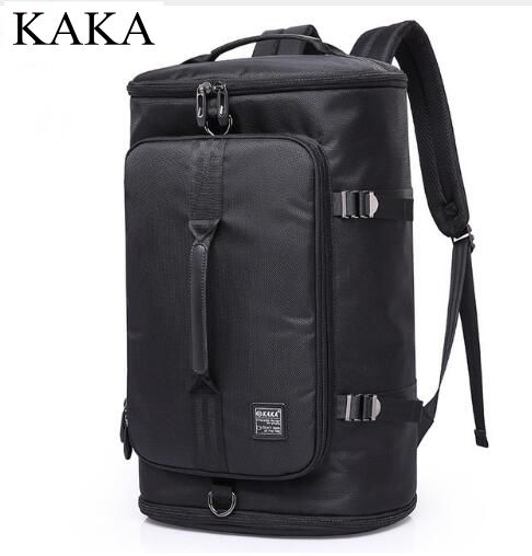 17 inch Laptop Travel backpack Bag for Men Oxford Men Business Backpack School Bag For Teenagers Notebook Travel Rucksack Bag: Black