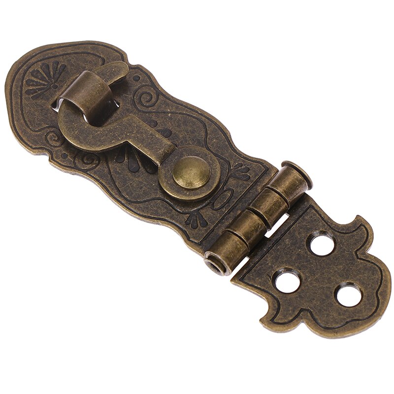 Antique Notebook Lock Metal Buckle Package Box Hinge Lock Fastener Hinge Lock