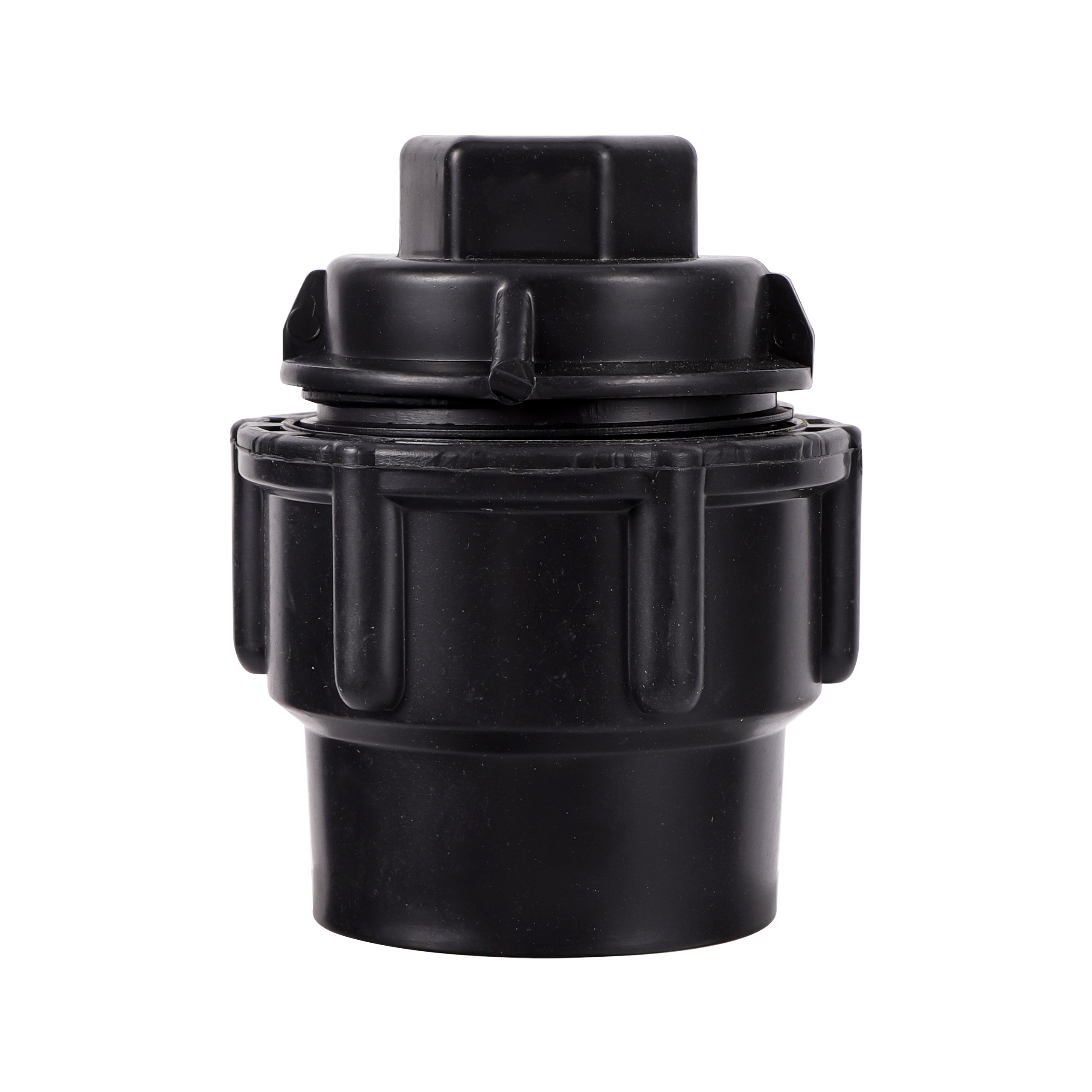20mm PE Pipe Quick Connector Black Straight Tee Cross Elbow End Cap Joint Water Controll Valve Garden Irrigation Pipe Fittings: End cap