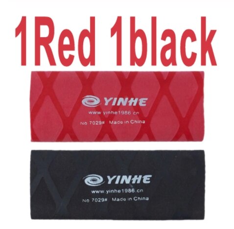 2 unids/lote YINHE GALAXY supergrip termoretráctil para raqueta de tenis de mesa, mango de cinta, raqueta de Ping Pong, banda para el sudor: YH 1red 1black