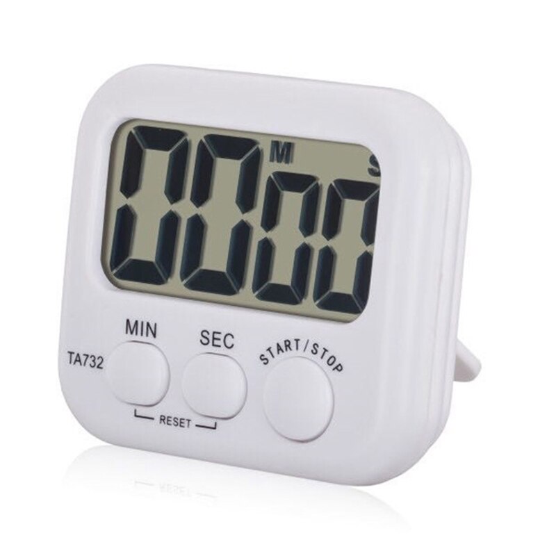 Digital Kitchen Timer, Large Screen Large Font Display,Magnetic Back Timer X7JE