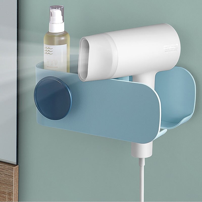 Original Xiaomi MIJOY Hair Dryer Rack Wall Mount Hair Dryer Holder Hair Dryer Rack Comb Shaver Hold Shelf Wall-mounted