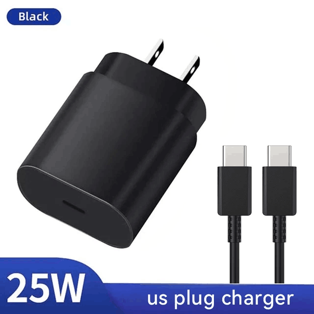 Usb 25w -laturi tyypin c pikalatauspuhelimen virtalähde samsung galaxy  s22 s21 s20 qc3.0 note 20 a52 a71 -puhelimen laturiin: Au