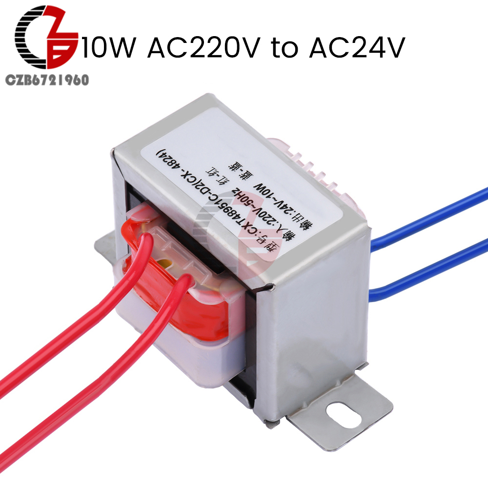 AC 220 V zu AC 24 V Leistungstransformator Einzelspannung 2-Draht-Ausgang AC-Netzteil Transformator DIY Isolationstransformatormodul