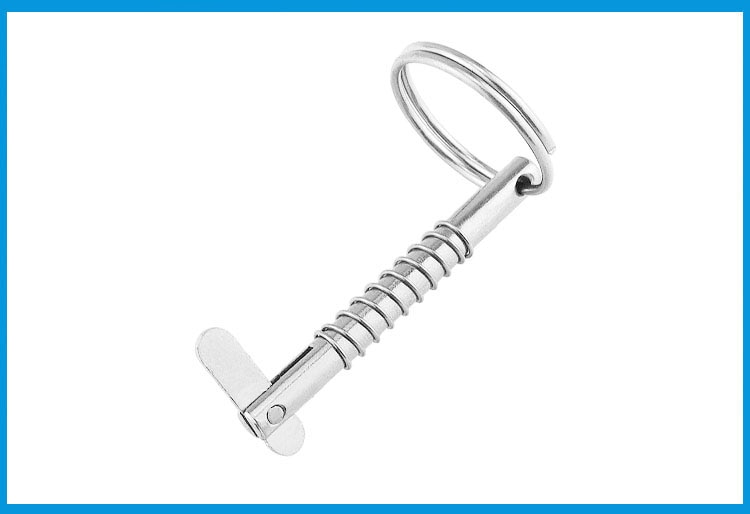 Goupille de dégagement rapide d'acier inoxydable de la catégorie 316 Marine de MATEL de 5mm BSET pour le bateau