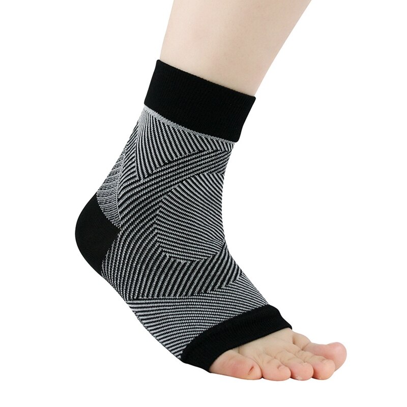 1 Pair Ankle Support Breathable Compression Nylon Spandex Sleeve Heel Cover Fitness Sports Safety ankle brace