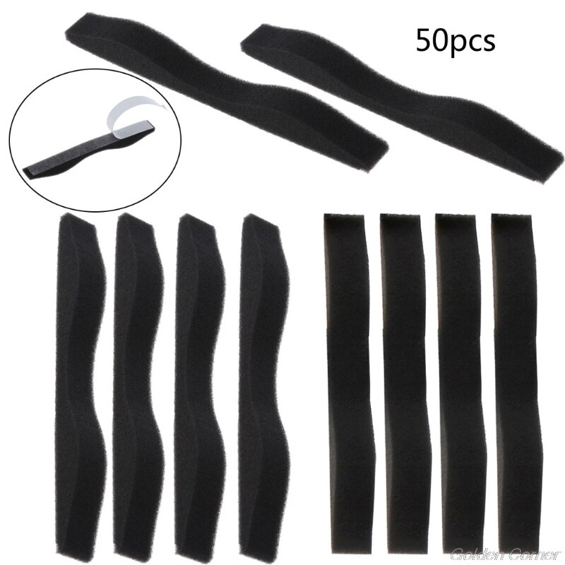 50/100 Microfiber Memory Foam Anti-Fog Self-Adhesive Nose Bridge Pads Glasses Wearers Anti Haze Mask Nose Sponge Strips D07 20: Default Title