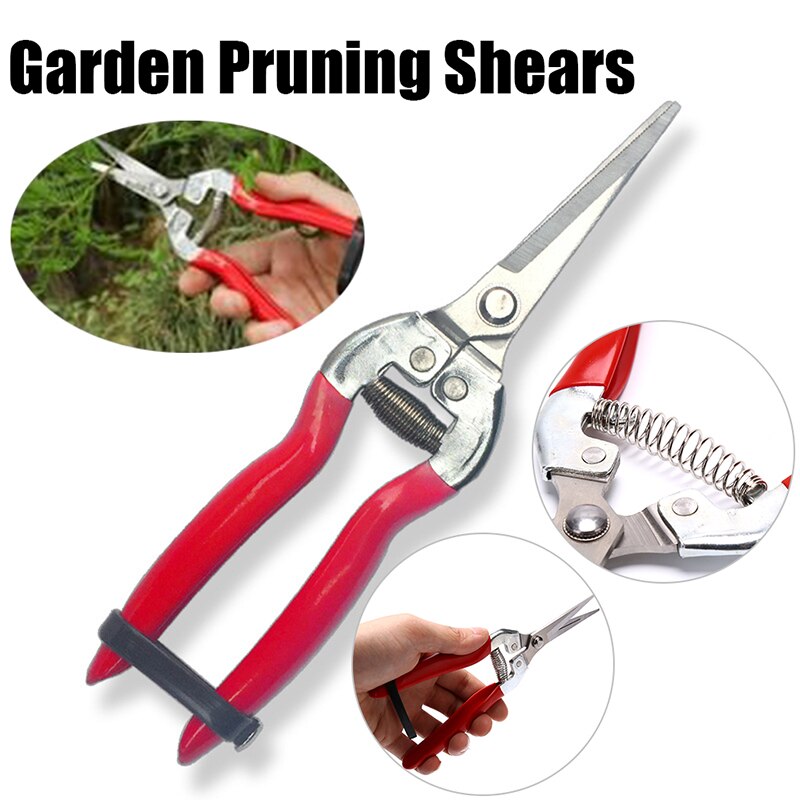 Tuingereedschap hakselaar schaar snijder tuinieren snoeien gras bloem