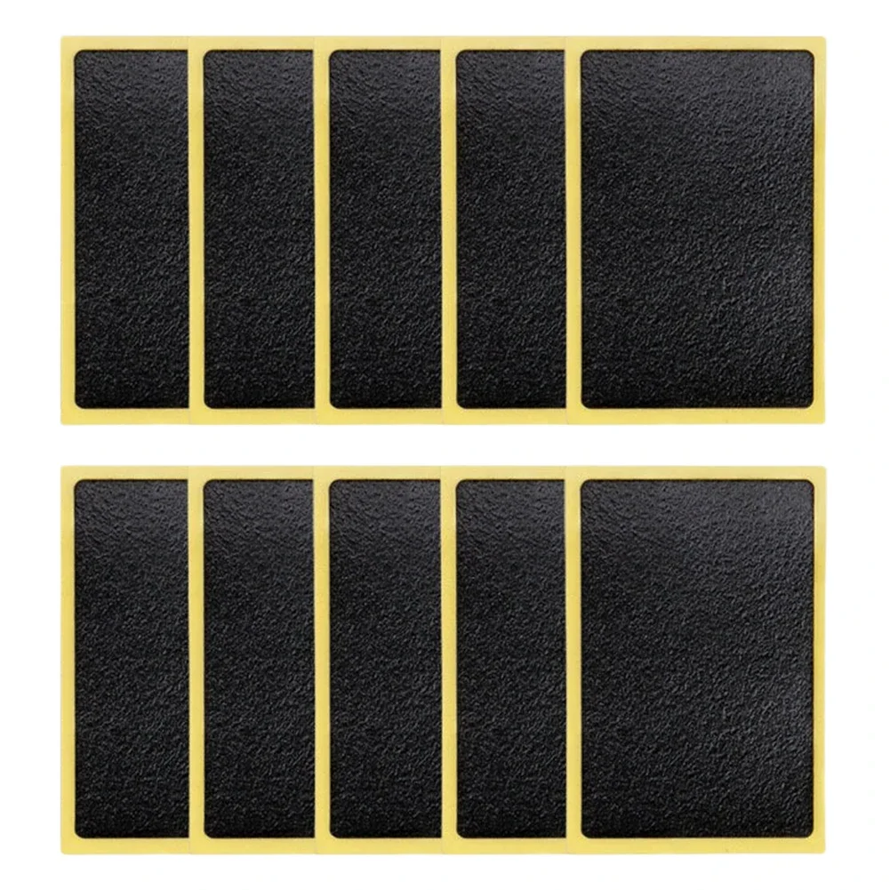 10-20 stücke Fahrrad Reifen reparatur werkzeug set Kleber-freies Reifen Patches Fahrrad Reifen Patch Werkzeug Kein-kleber Kleber schnell Trocknend Fahrrad Zubehör: Grau