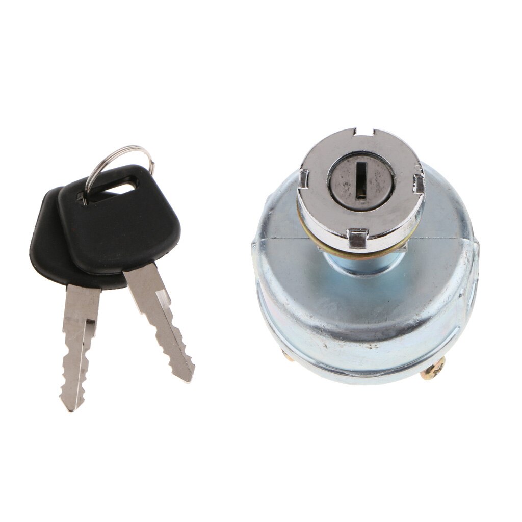 Replacement 2 Position Ignition Switch with 2 Keys for Trucks Farm Vehicles