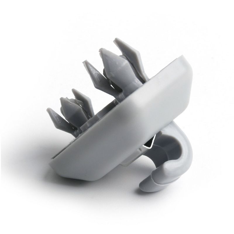 1 pièces voiture pare-soleil crochet pince support remplacement gris