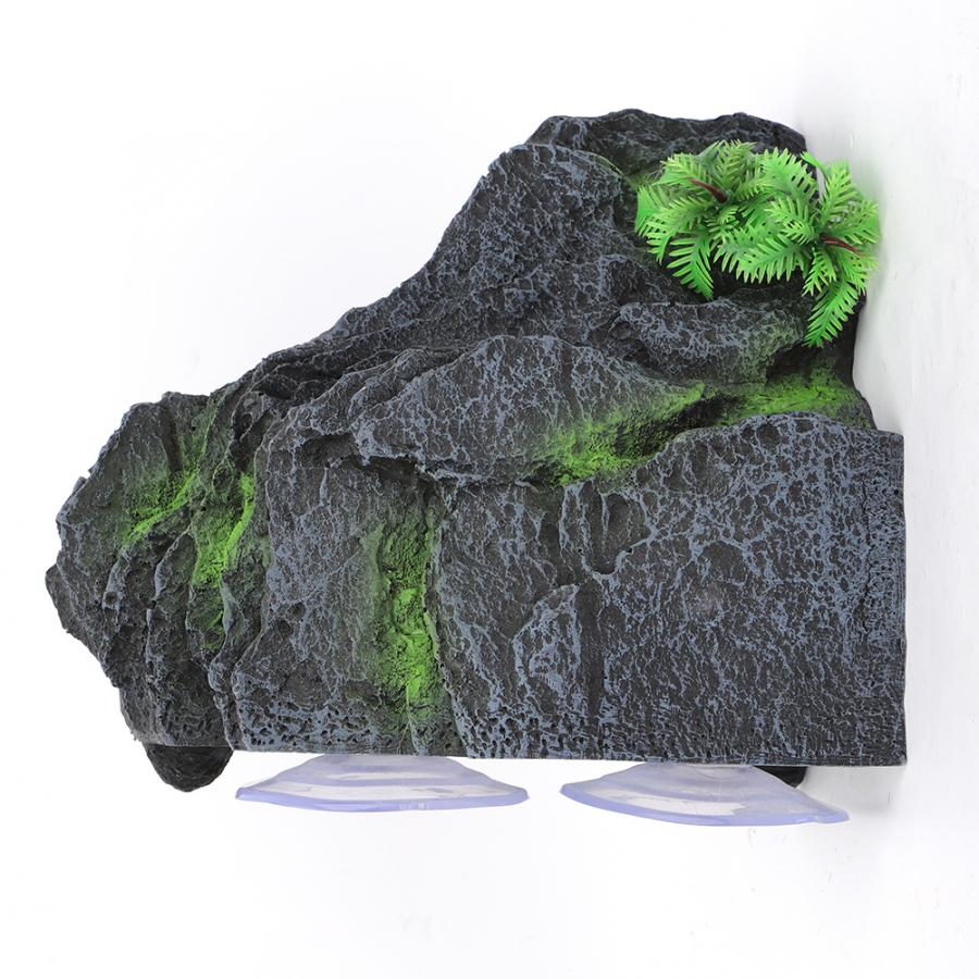 Rettili E Terrari Resina Acquario di Simulazione Artificiale Tartaruga Arrampicata Terrazza Scaletta grotta pesce carro armato Decorazione Paesaggio