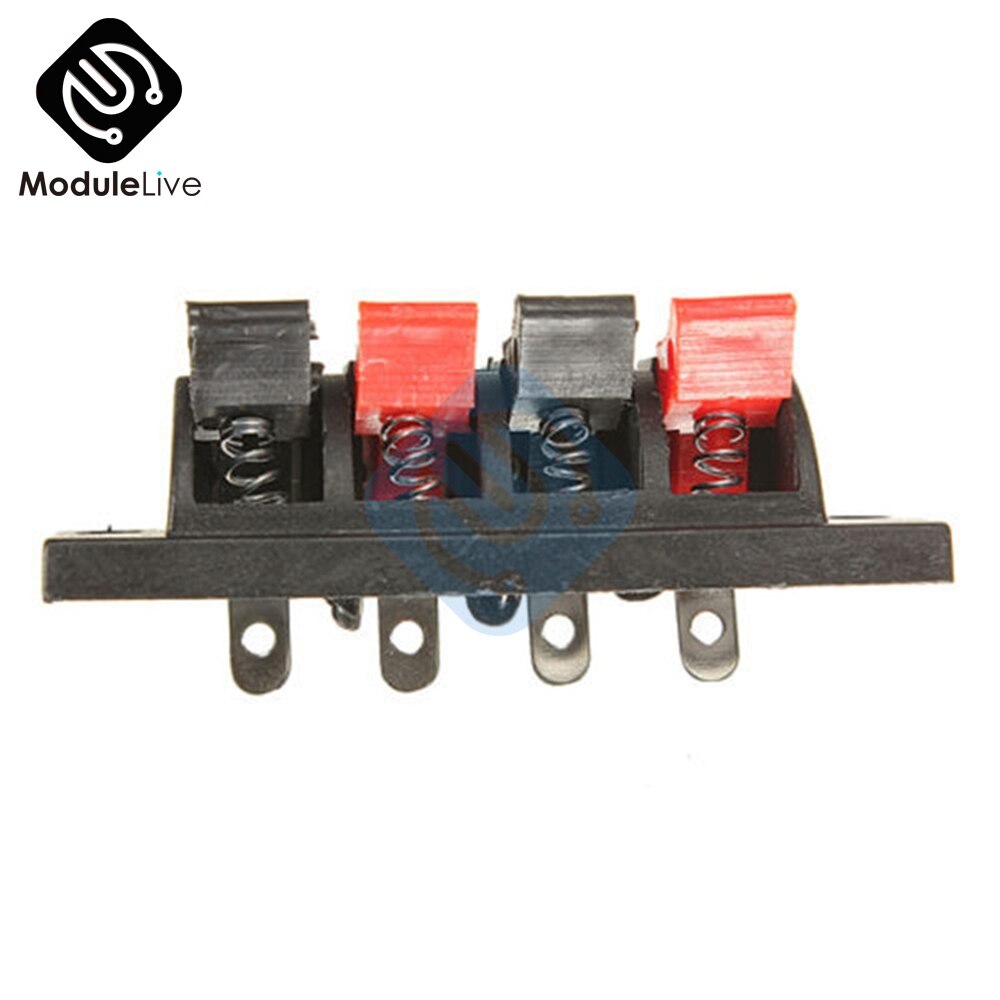 5PCS/Set IMC Single Row 4 Pin 4 Position Speaker Terminal Board Connectors