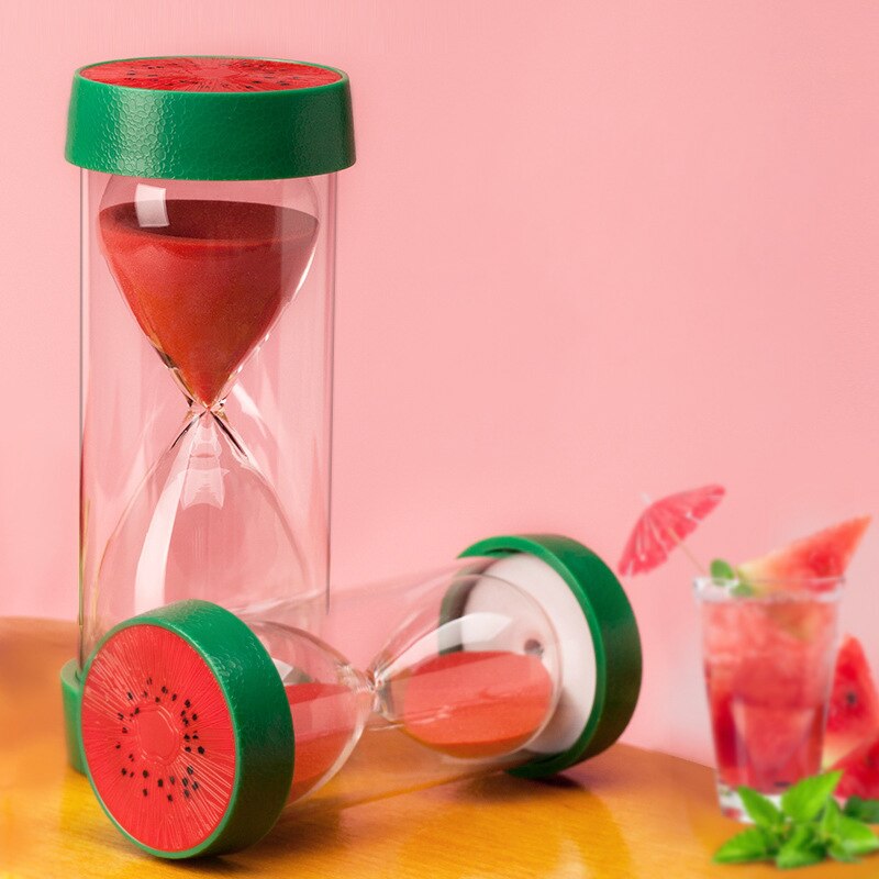 1/5/15/20/30 Minuten Fruit Zandloper Zand Timer Nordic Home Decor Kinderen Ornamenten Creatieve Gaven keuken Zand Klok