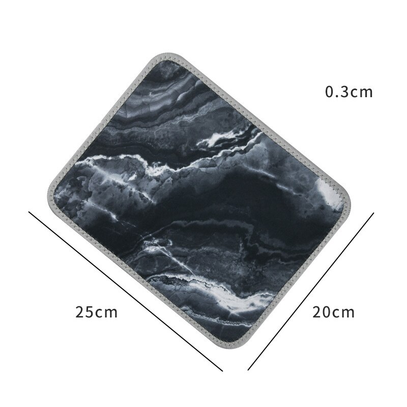 Muismat Gamer Marmer Computer Laptop Notebook Kawaii Toetsenbord Mousepad Gaming Bureau Mat Vergrendeling Rand Accessoires