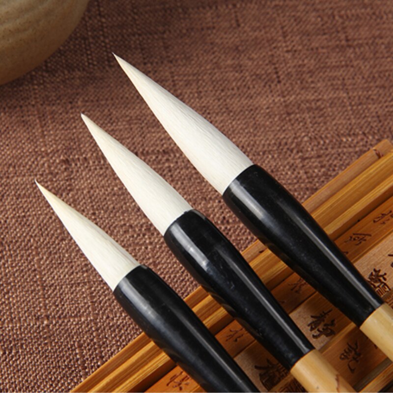 Calligraphy Brush Set Woolen Multiple Hair Writing Calligraphy Brush Regular Script Drawing Freehand Painting Calligraphie Brush