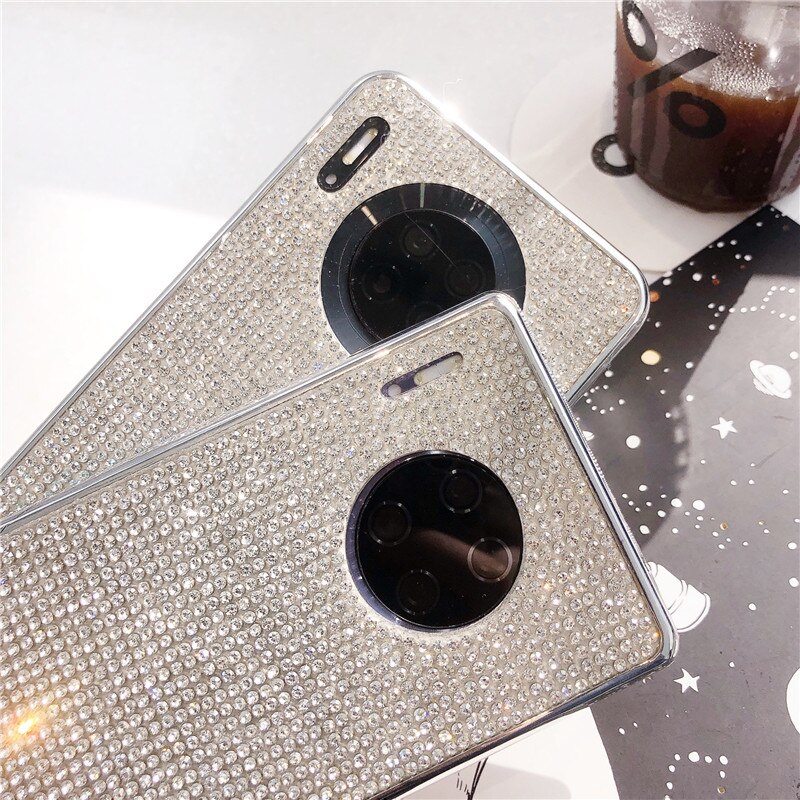 Voor Huawei Mate 30 Mate30 Pro Glitter Star Case Voor Huawei P40 Pro Case Siliconen Transparante Funda Voor Huawei P40 cover Luxe