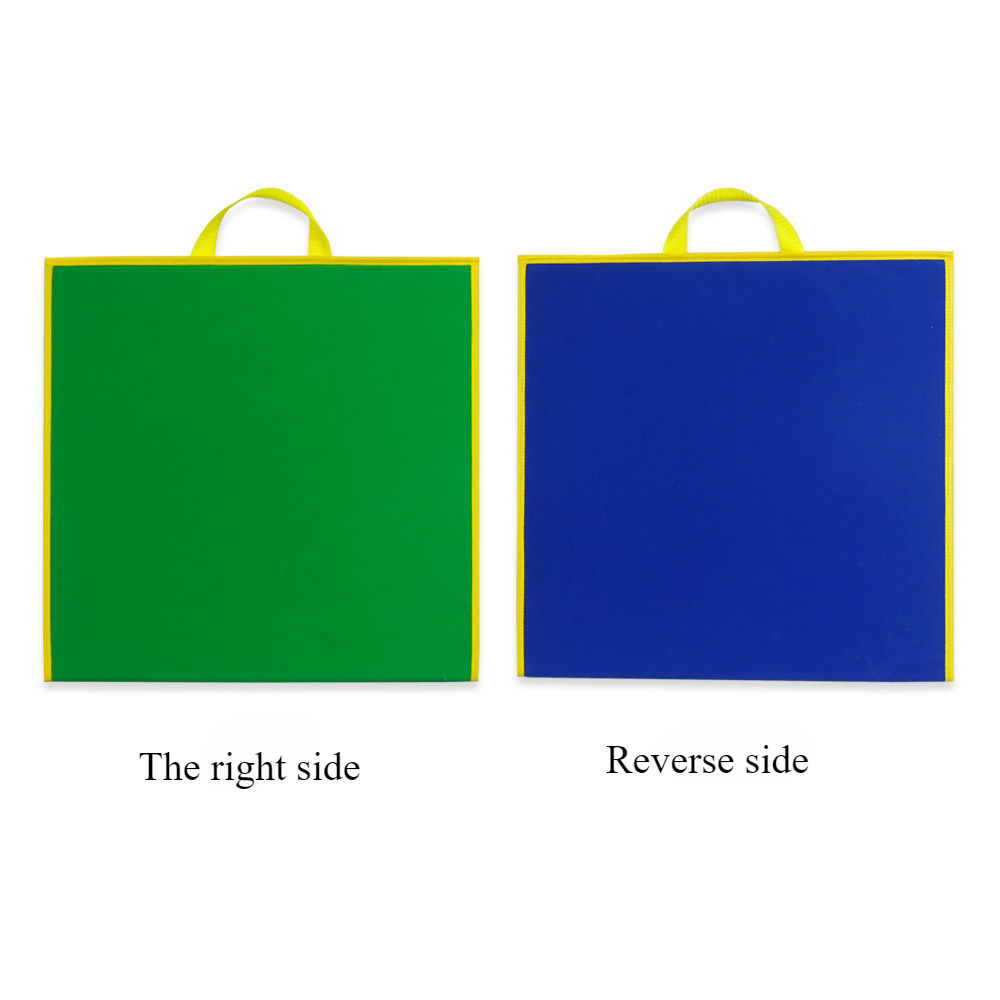 Double-sided standing felt learning board Felt storyboard Felt board teaching AIDS picture book learning board: MULTI