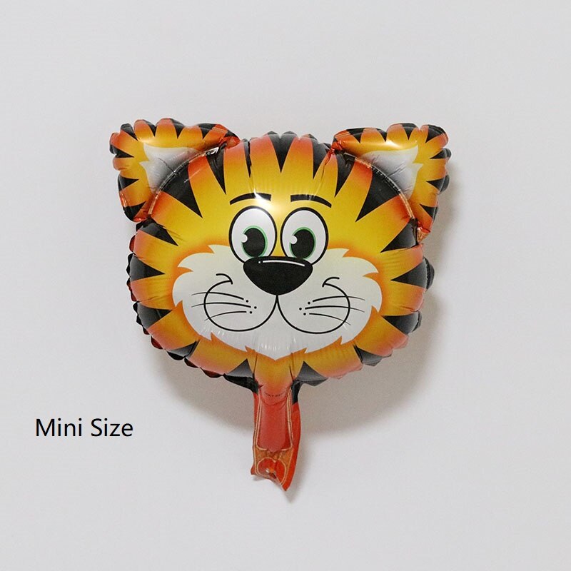 Mini ballons tête d'animal 18 pouces/mini | Ballon gonflable en aluminium pour décoration de fête d'anniversaire, ballon de mariage pour: 15
