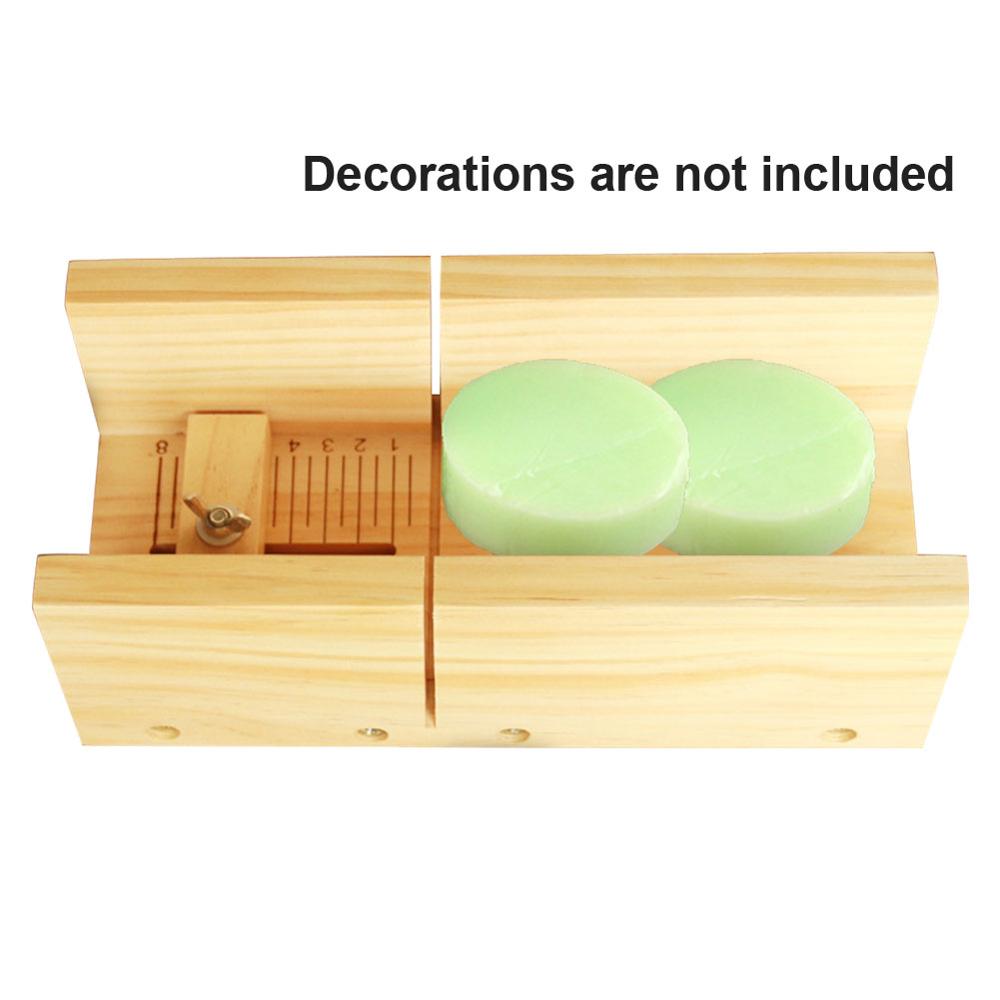 Accurate Soap Cutter Loaf Adjustable Candle Making Beveler With Scale Tools Planer Multifunctional Wooden Box Handmade DIY Tools
