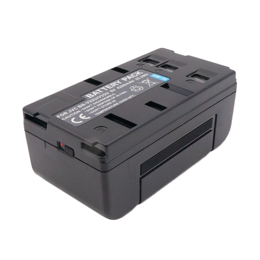 WHCYonline 4200mAh Camera Battery For JVC BN-V11U BN-V12 BN-V12U BN-V14U BN-V15 BN-V18U BN-V20 BN-V20U BN-V20US BN-V22 BN-V22U