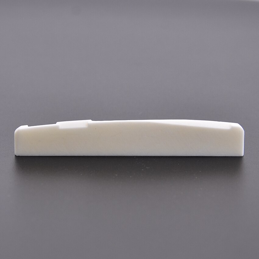 1pc 6 String Guitar Bone Nut and Bridge Saddle Made of Real Bone for acoustic/ electric guitar parts and accessories