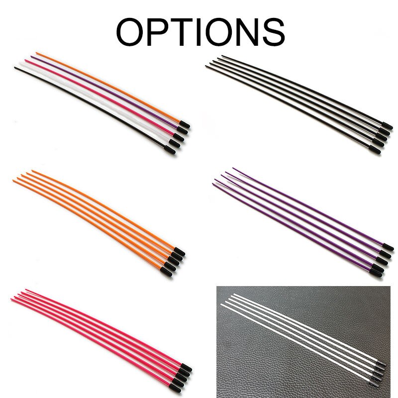 Tube récepteur d&#39;antenne en plastique, 300mm, avec capuchon pour récepteurs 2.4ghz, pièces de bateau pour voiture 1/5 1/8 1/10 RC, 5/20 pièces