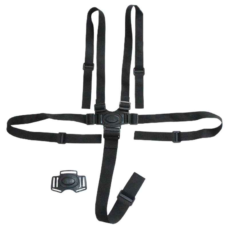 Cinturón de seguridad para bebé, arnés de 5 puntos, cinturones de silla de alimentación de comedor, protección Universal para bebé, asiento de almuerzo para coche, cinturones fijos para dormir