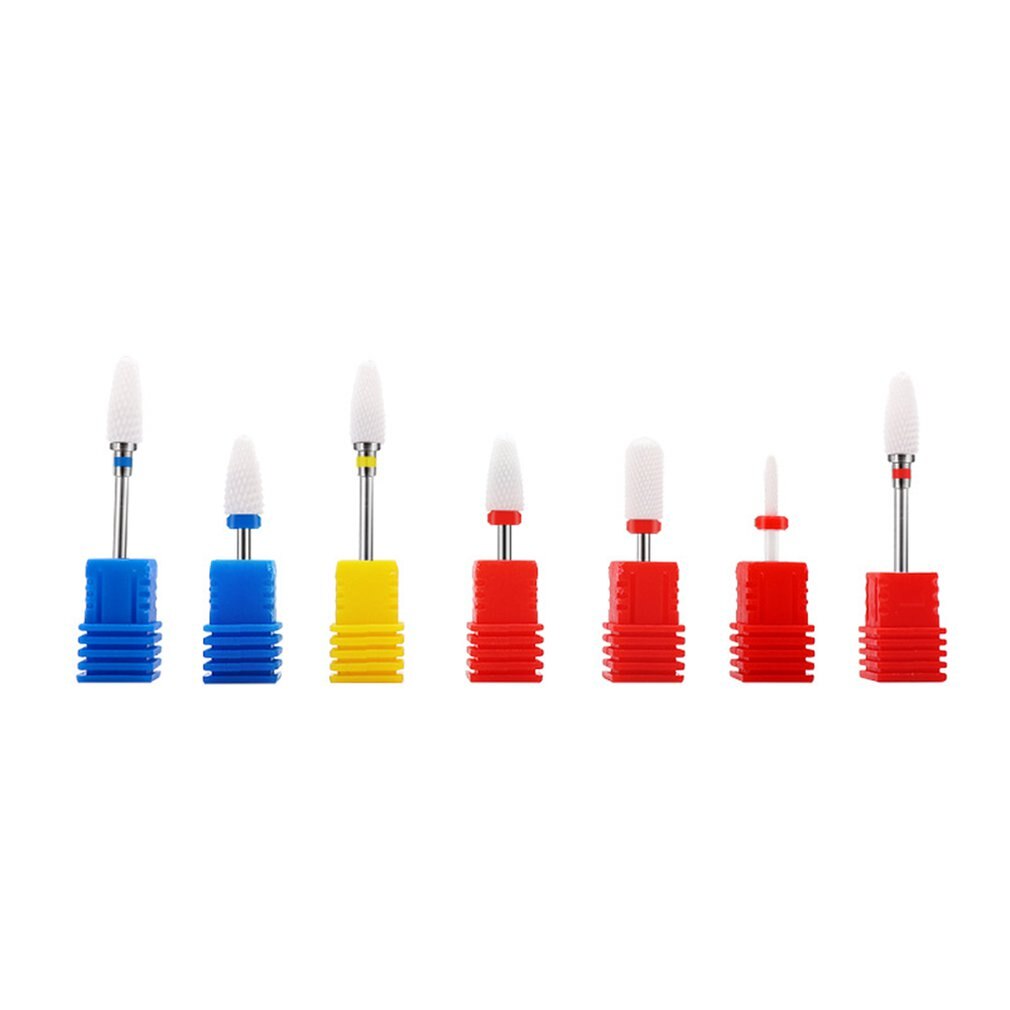 Milling Cutter For Manicure Ceramic Mill Manicure Machine Set Cutter For Pedicure Electric Nail Files Nail Drill Bit