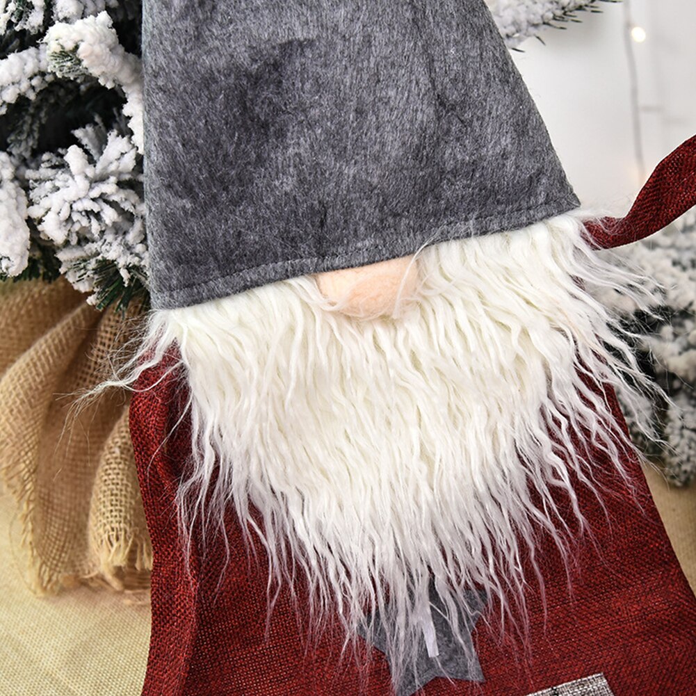 Hjem 24 dages julemandsfest børn tæller ned adventskalender juledekoration håndværk stue vægophæng: B