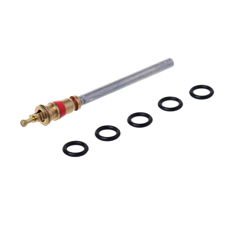 Cykel bakre stötdämpare pumpventil adapter ventilkärna förlänga aluminiumlegering mtb cykeldelar reparationsverktyg byte
