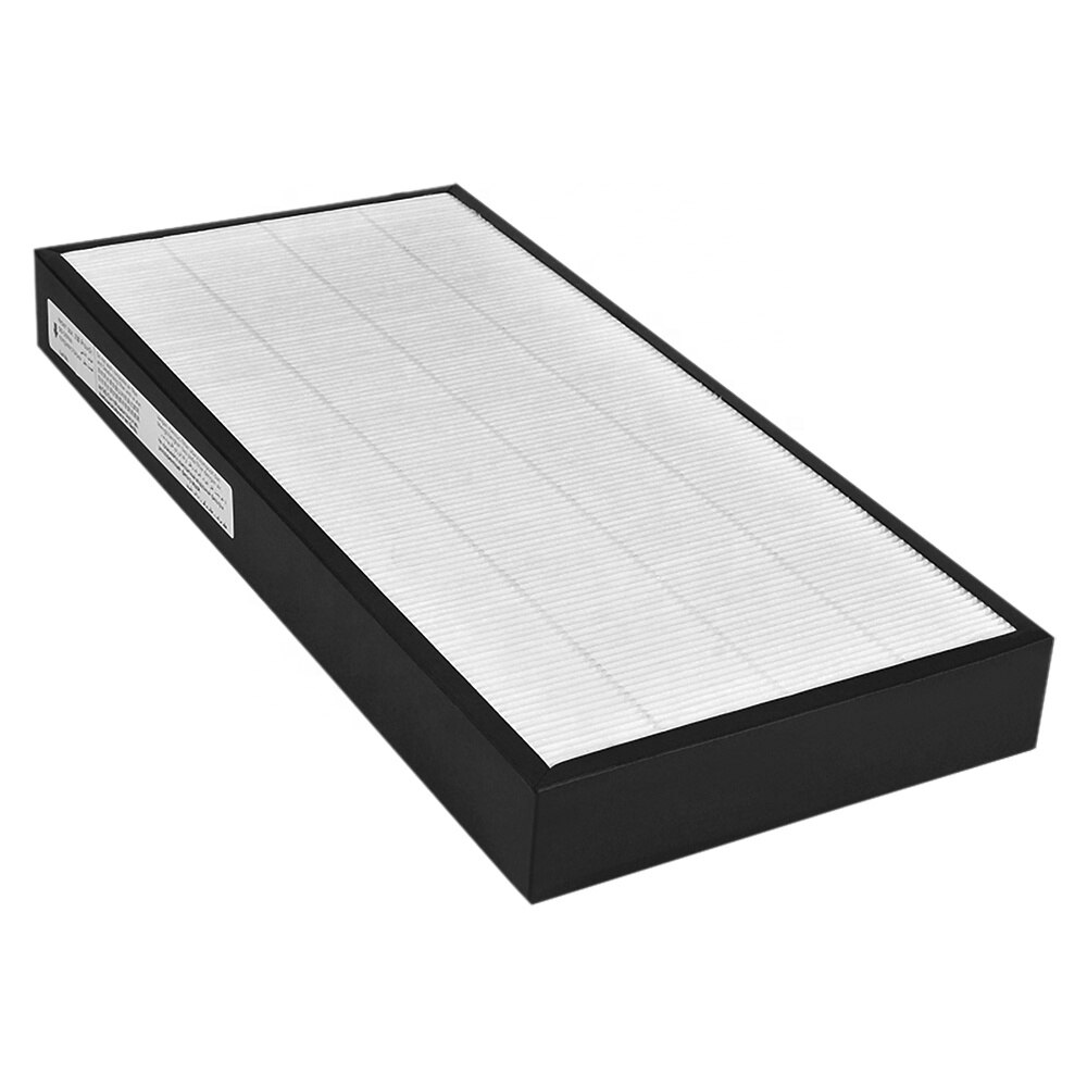 Luftrenare delar hepa filter 370*165*35mm och aktivt kol filter 385*185*10mm för tefal  pu4015