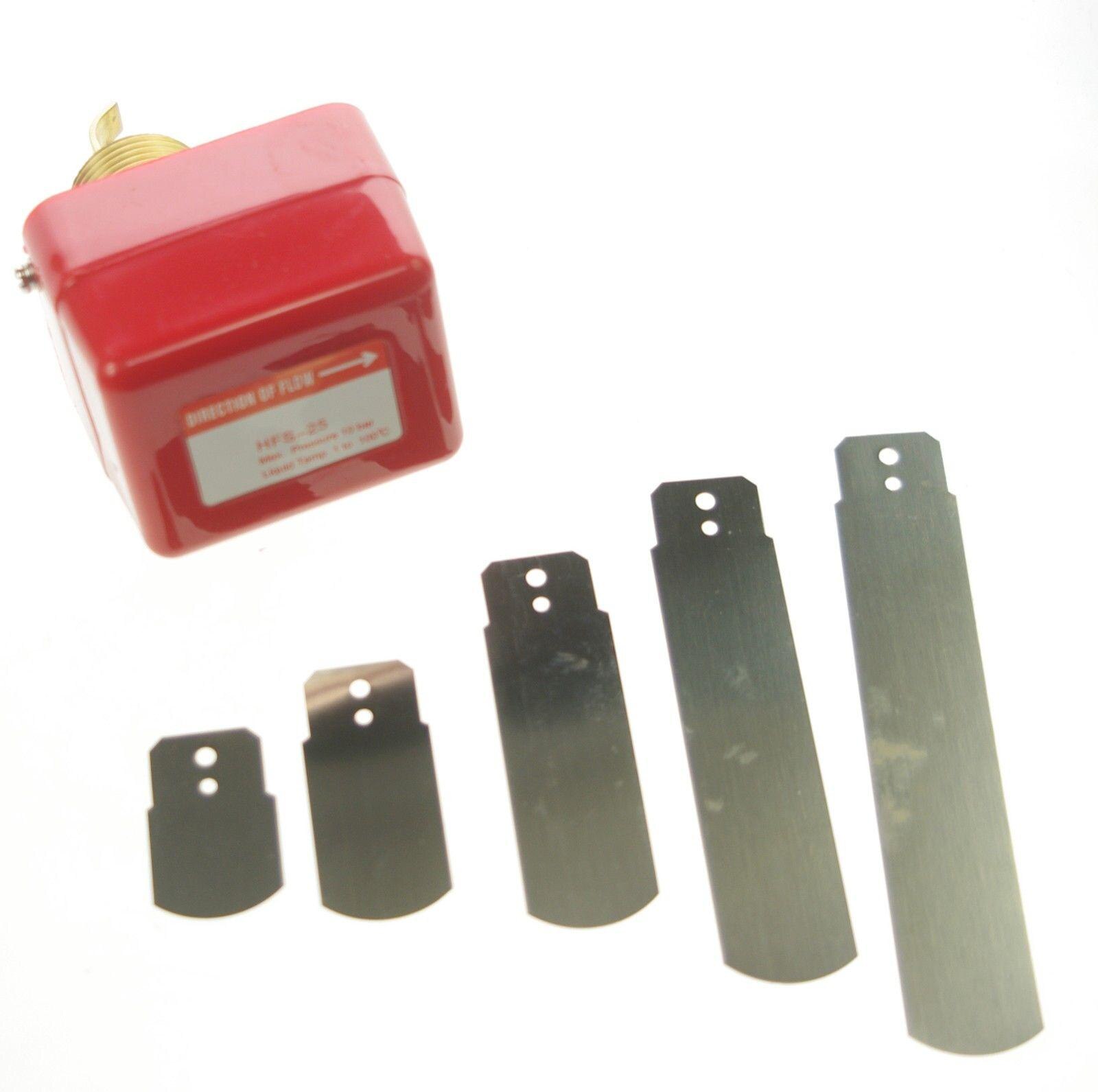 1" inch BSPP Thread 220V 3A Paddle Water Flow Control Switch SPDT Contacts