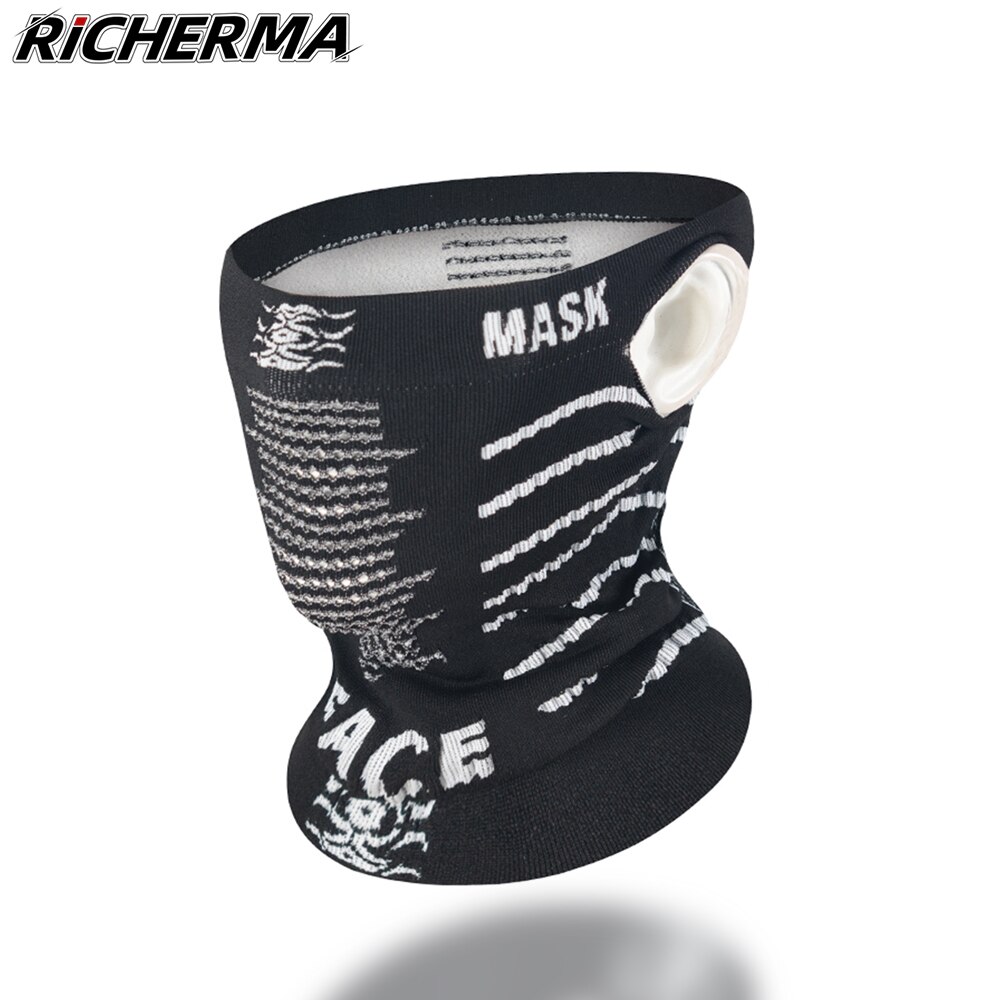 Ademend Motorfiets Bivakmuts Quick Dry Beschermende Masker Multifunctionele Fietsen Gezichtsmasker Helm Moto Half Gezicht Shield