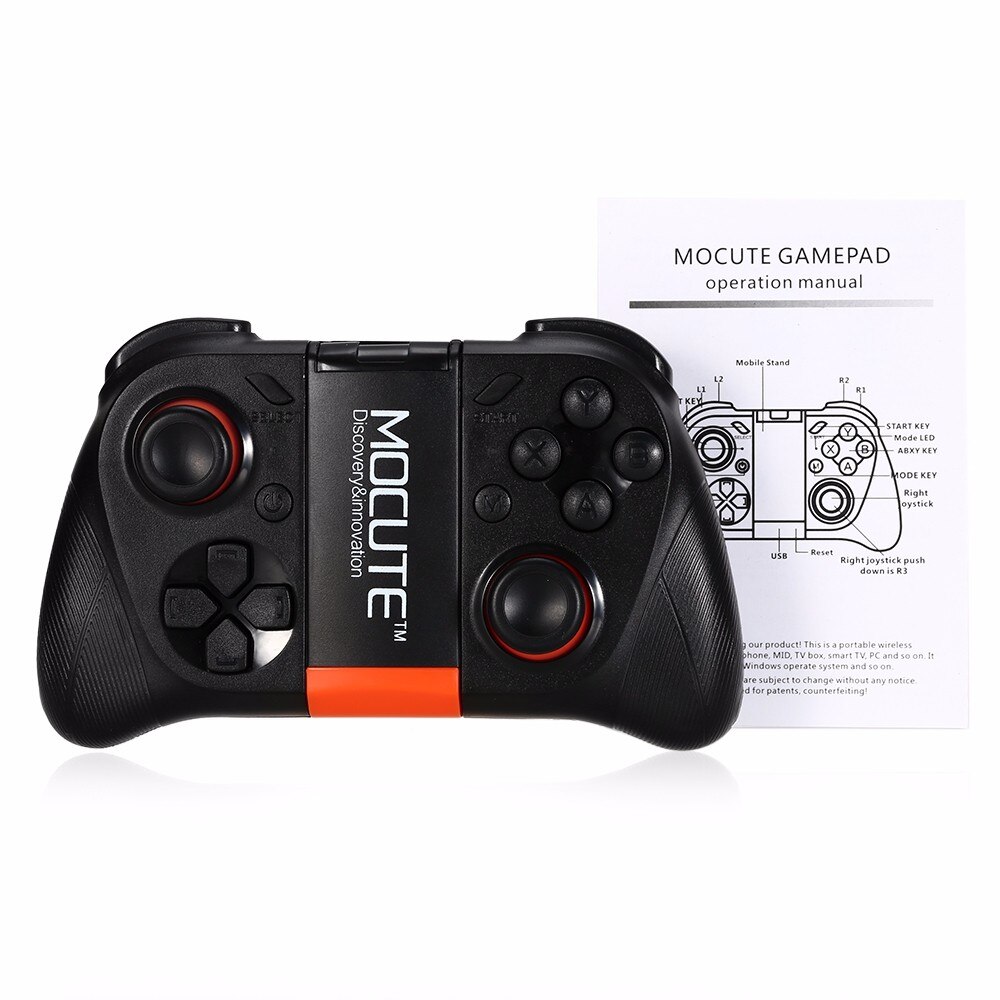 MOCUTE 050 Wireless Gamepad Bluetooth 3.0 Game Controller Joystick Mini Gamepad For Android/iOS Phones Android Smartphone TV BOX