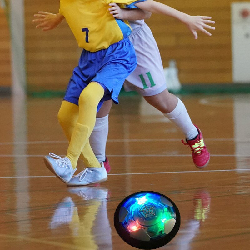 Luft svæver fodboldbold mål til barn kid udendørs indendørs sport pige legetøj spille fodbold legetøj led lys usb genopladeligt