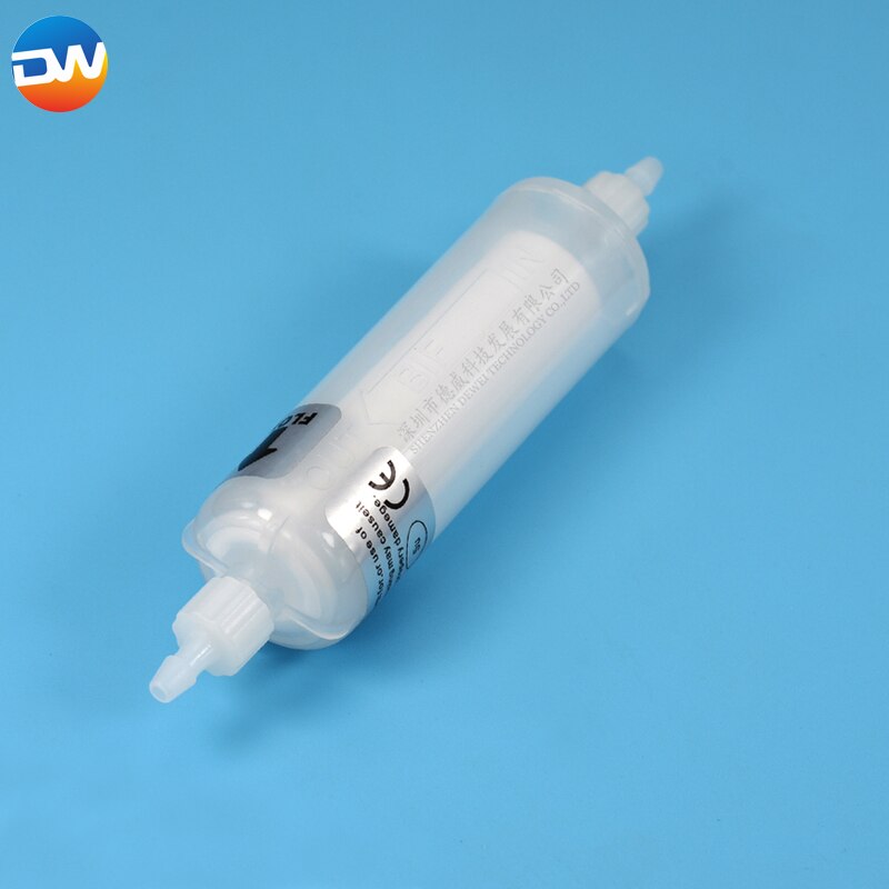 10 Pcs Weiß Tinte Filter Zylindrischen für Phaeton Crystaljet JHF Pritsche Inkjet Drucker 5um 80mm Gewinde Joint Lange Tinte filter: For 4mmX3mm ink tube