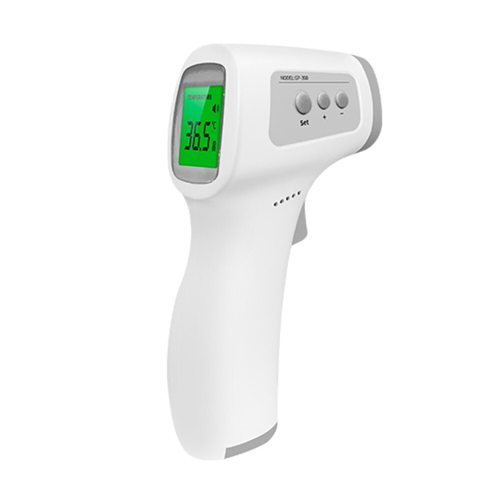 Termómetro Digital infrarrojo IR sin contacto, GP-300 de temperatura corporal, para la frente: Gray