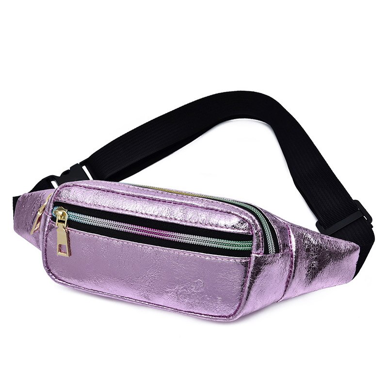 Frauen Taille Tasche Leder fanny Pack Brust Tasche Weibliche Wasserdichte Gürtel Tasche Banane Taschen Niere Schulter Bote Taschen: D Taille Pack