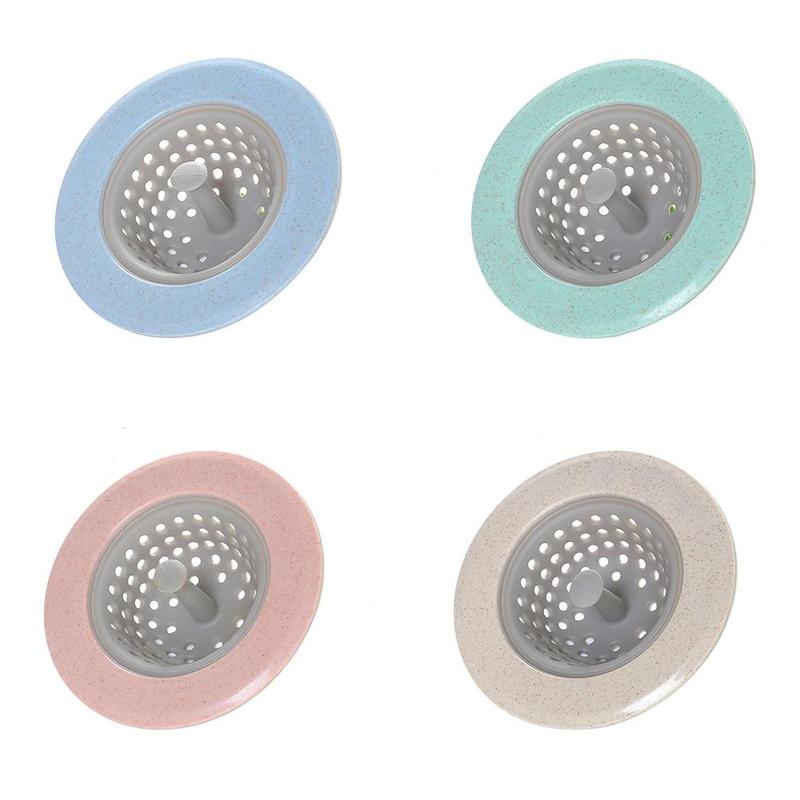 Silikon Küche Filter Waschbecken Sieb Sieb Füllstoff Sieb Filter Haar Waschbecken Ablauf Gittergewebe Sieb Dusche Abfluss 1pc V9P2