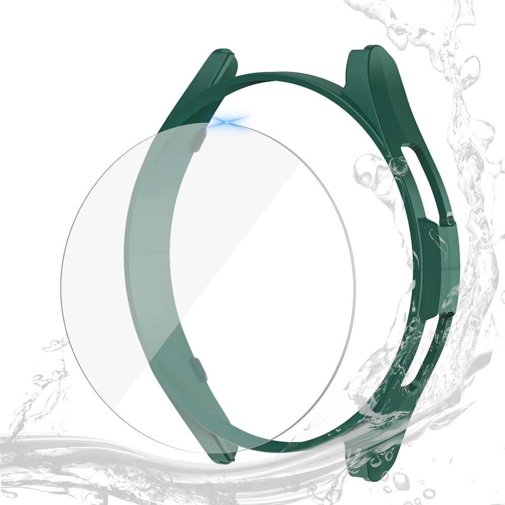 Vidrio + funda para Samsung Galaxy Watch 6 40mm 44mm, cubierta mate para PC, carcasa protectora para Galaxy Watch 6 Classic 43mm 47mm