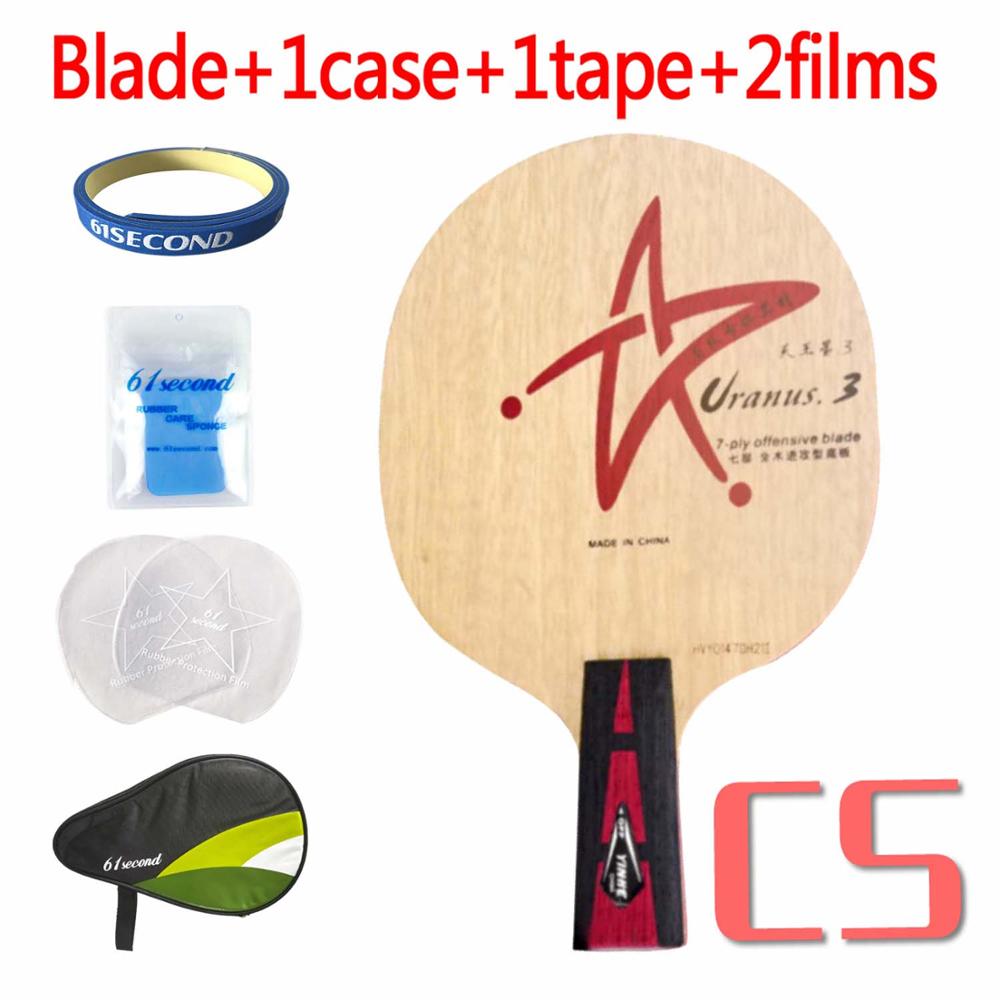 Originele Yinhe Melkweg Uranus.3 U-3 U3 U.3 Tafeltennis Pingpong Blade: CS with HM case