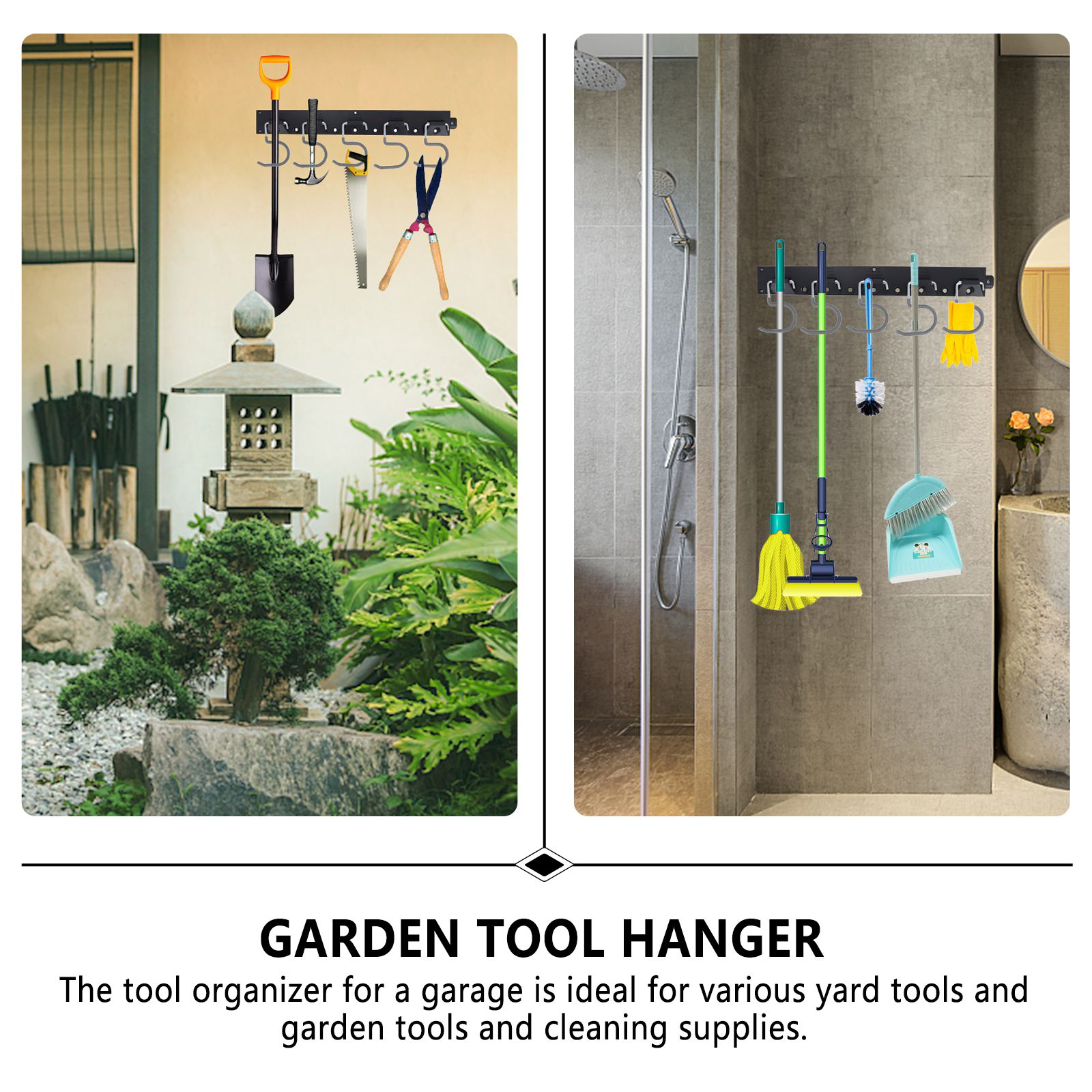 1 Set Garage Wall Mount Organizer Tuin Tool Hanger Haken Voor Garage Muur