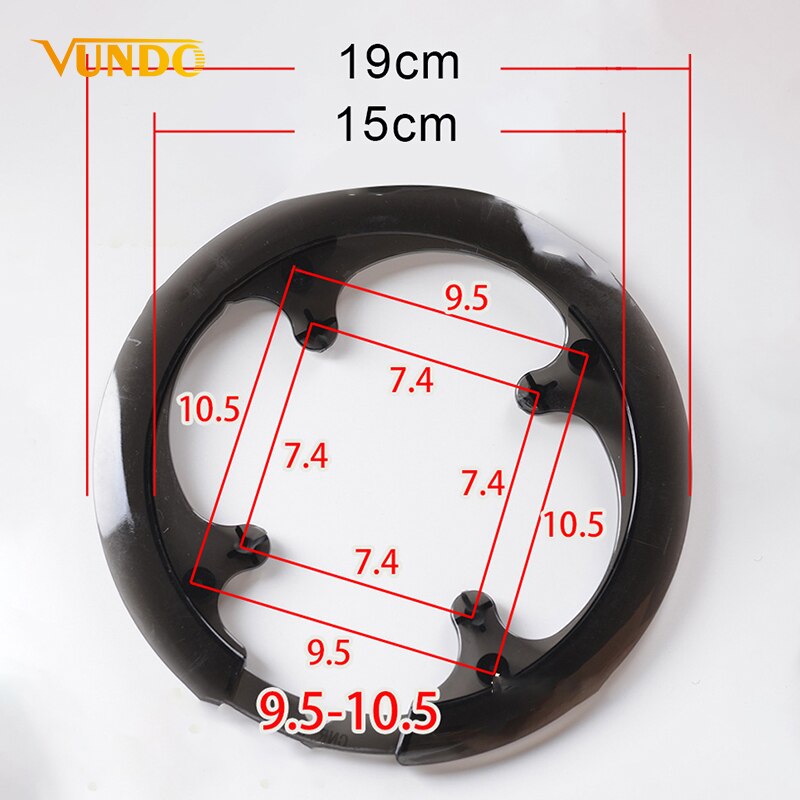Mtb Fiets Tandwiel Bescherming Keten Wiel Beschermhoes Crank Chain Ring Protector Fietsen Fiets Accessoires 40 42 44 46T: CNR002