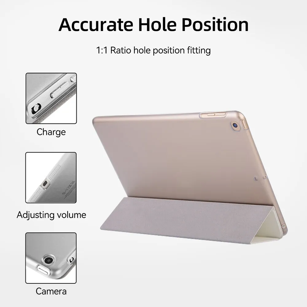 Voor iPad Air 6 2024 Case voor iPad Air 4 5 10e Gen 10.9 7/8/9e 10.2 Cover iPad Pro 11/12.9 Pro10.5 Air3 5/6e Mini 45 6 Case