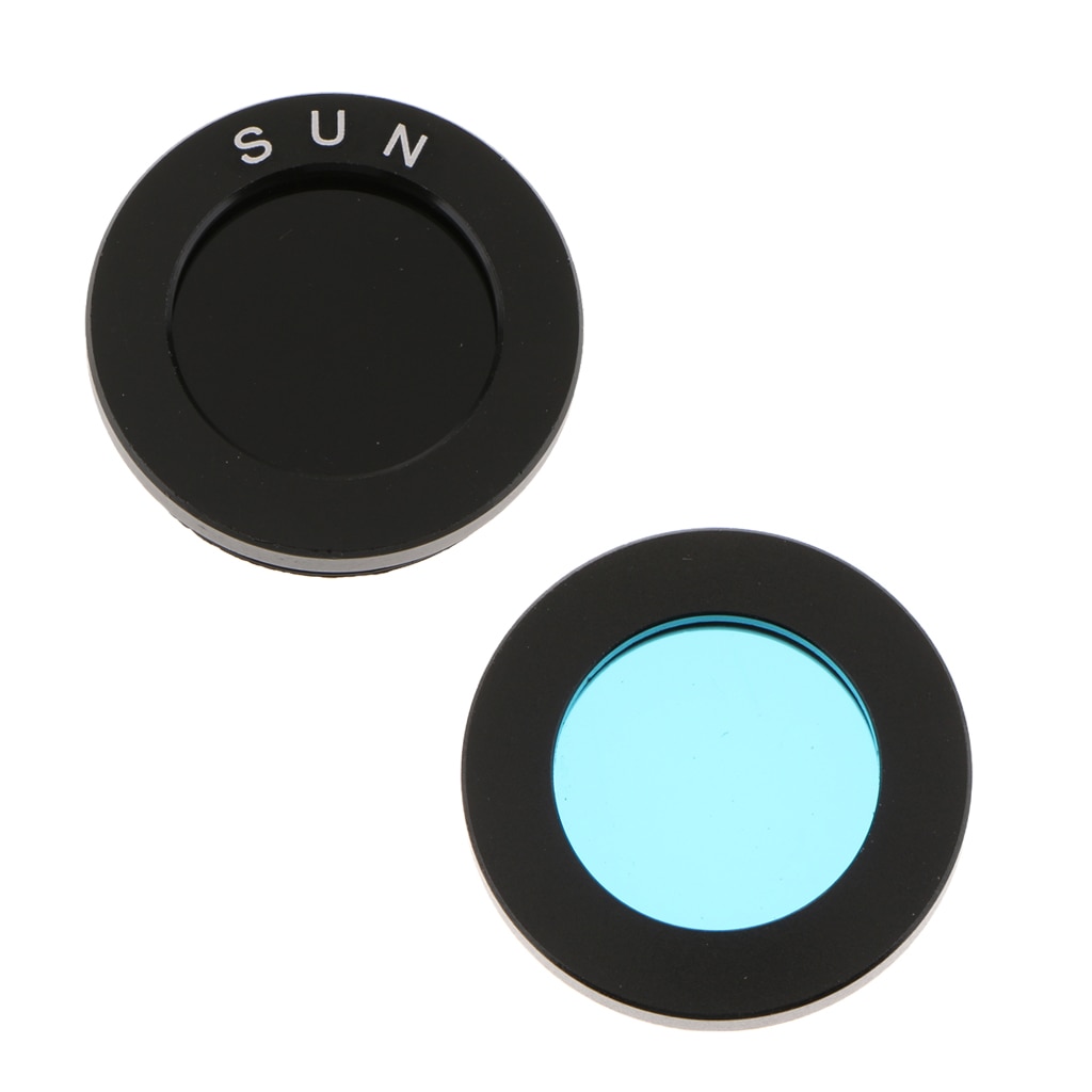 1.25 "Astronomie Teleskop Farbe Filter einstellen für Celestron Orion Okular Objektiv Zubehör Schwarz Blau-Mond Planeten Nebel Tiefe Himmel