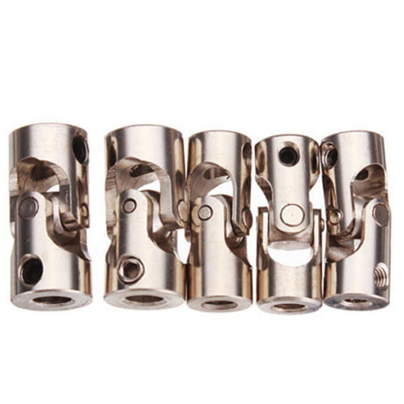 1 STÜCK Metall Universalgelenk Bürstenlosen Welle Stiefel Auto Wellenkupplung Motor- Stecker Metall Für RC Auto Stiefel Spielzeug 6 größen: Lila