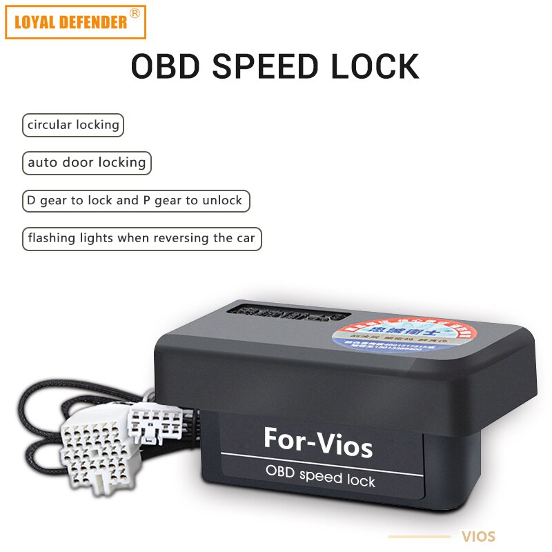 OBD Speed Lock For TOYOTA Vios Yaris Which is Plug and Play Auto Intelligent Safety